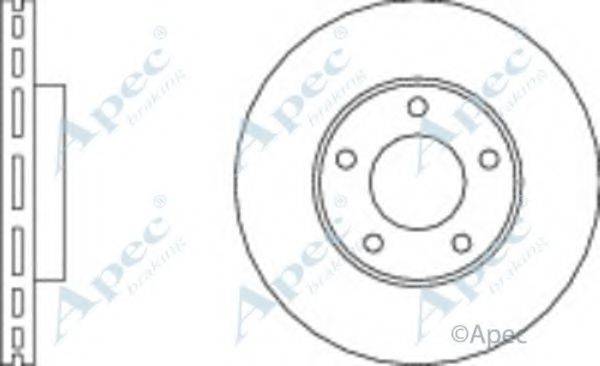 APEC BRAKING DSK2200 гальмівний диск