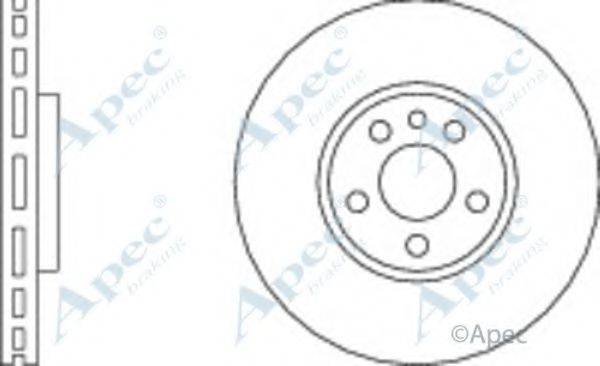 APEC BRAKING DSK2205 гальмівний диск