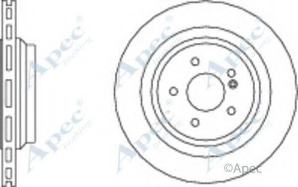 APEC BRAKING DSK2704 гальмівний диск