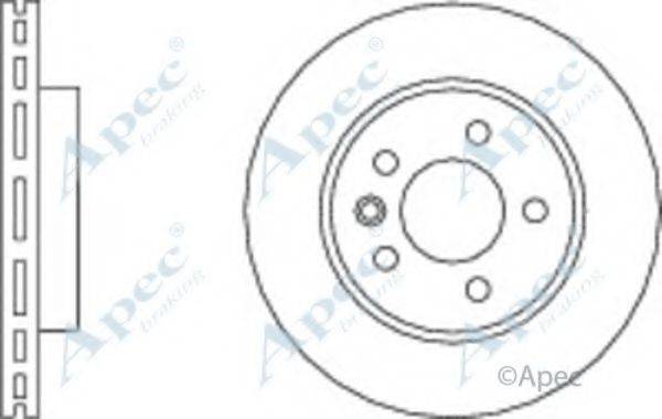 APEC BRAKING DSK2847 гальмівний диск