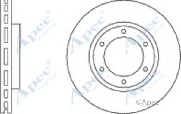 APEC BRAKING DSK2878 гальмівний диск