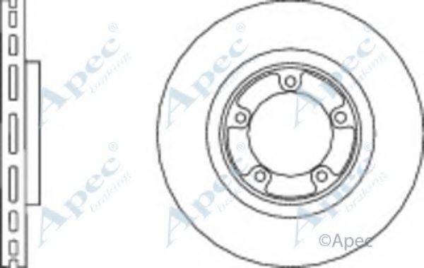 APEC BRAKING DSK2888 гальмівний диск