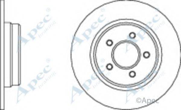 APEC BRAKING DSK2938 гальмівний диск