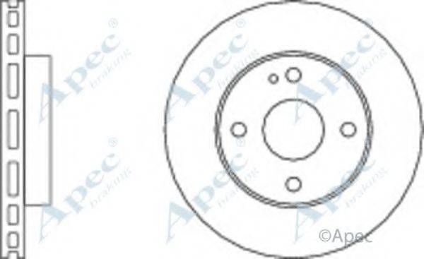 APEC BRAKING DSK303 гальмівний диск