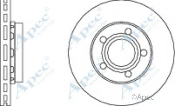 APEC BRAKING DSK329 гальмівний диск