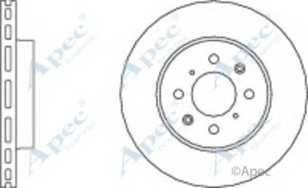 APEC BRAKING DSK670 гальмівний диск