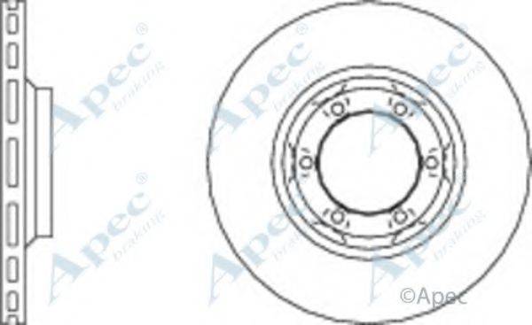 APEC BRAKING DSK730 гальмівний диск