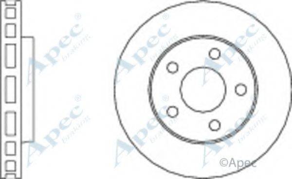 APEC BRAKING DSK805 гальмівний диск