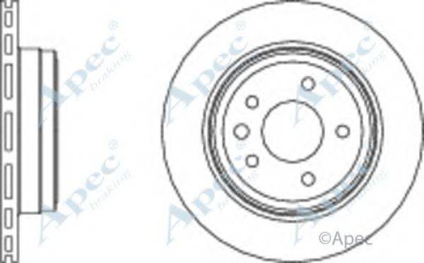 APEC BRAKING DSK969 гальмівний диск