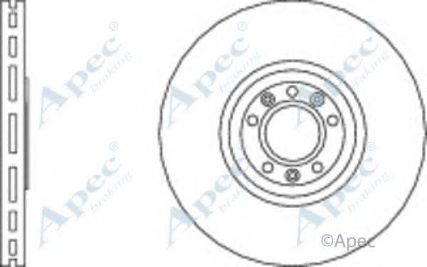 APEC BRAKING DSK2882 гальмівний диск