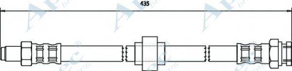 APEC BRAKING HOS3125 Гальмівний шланг
