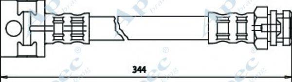 APEC BRAKING HOS3201 Гальмівний шланг