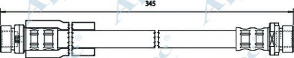 APEC BRAKING HOS3212 Гальмівний шланг