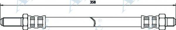 APEC BRAKING HOS3262 Гальмівний шланг