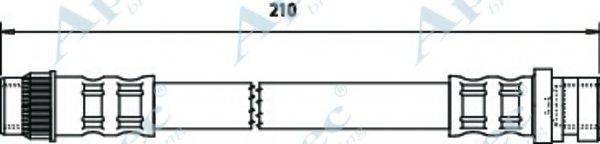 APEC BRAKING HOS3475 Гальмівний шланг