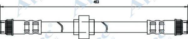 APEC BRAKING HOS3666 Гальмівний шланг