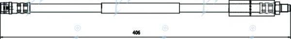 APEC BRAKING HOS3677 Гальмівний шланг