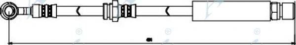 APEC BRAKING HOS3823 Гальмівний шланг