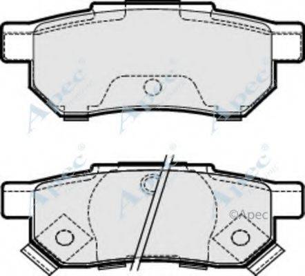 APEC BRAKING PAD1854 Комплект гальмівних колодок, дискове гальмо