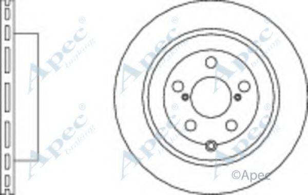 APEC BRAKING DSK3054 гальмівний диск