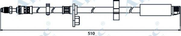 APEC BRAKING HOS3913 Гальмівний шланг