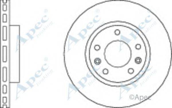 APEC BRAKING DSK3081 гальмівний диск