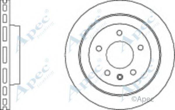 APEC BRAKING DSK3083 гальмівний диск