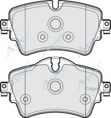 APEC BRAKING PAD2030 Комплект гальмівних колодок, дискове гальмо