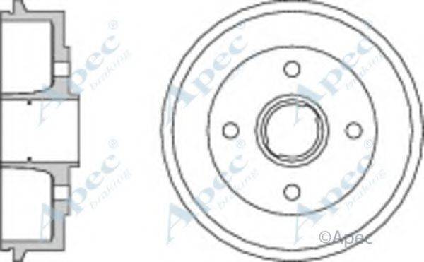 APEC BRAKING DRM9194 Гальмівний барабан