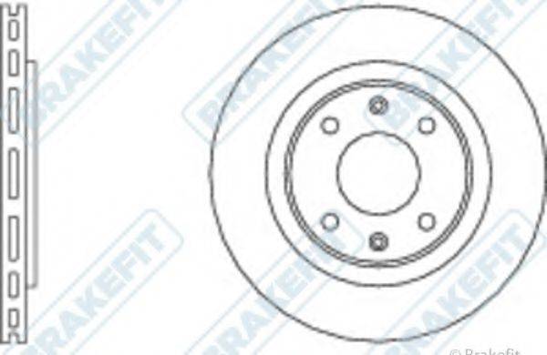 APEC BRAKING DK6093 гальмівний диск