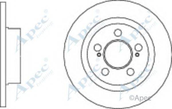 APEC BRAKING DSK3095 гальмівний диск