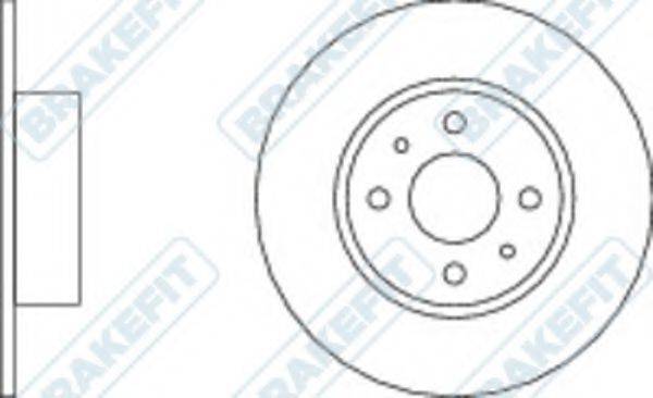 APEC BRAKING DK6165 гальмівний диск