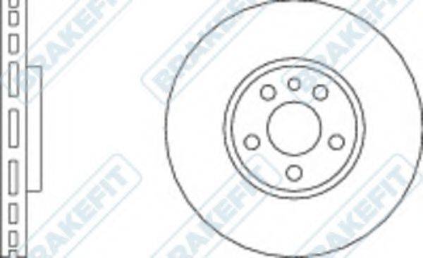 APEC BRAKING DK6173 гальмівний диск