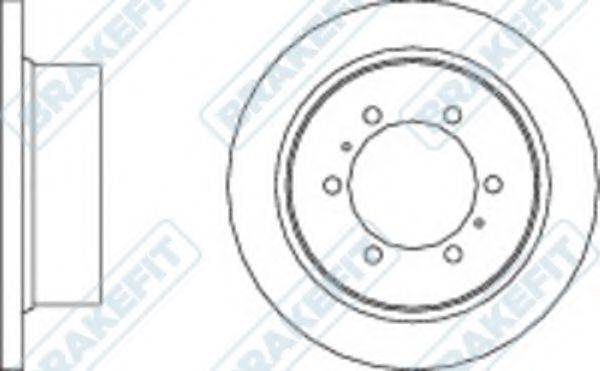 APEC BRAKING DK6227 гальмівний диск