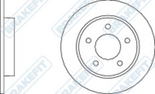 APEC BRAKING DK6229 гальмівний диск