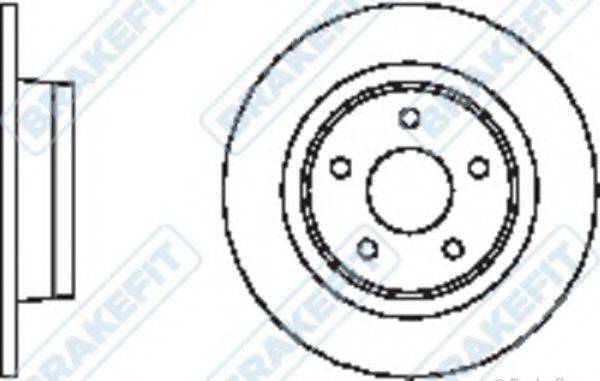 APEC BRAKING DK6262 гальмівний диск