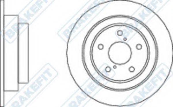 APEC BRAKING DK6266 гальмівний диск