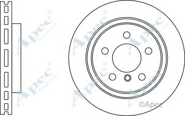 APEC BRAKING DSK3149 гальмівний диск