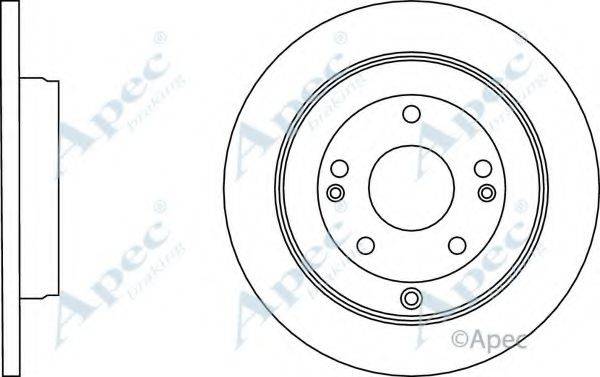 APEC BRAKING DSK3159 гальмівний диск