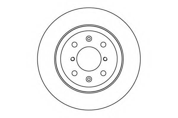 MOTAQUIP LVBD1154Z гальмівний диск