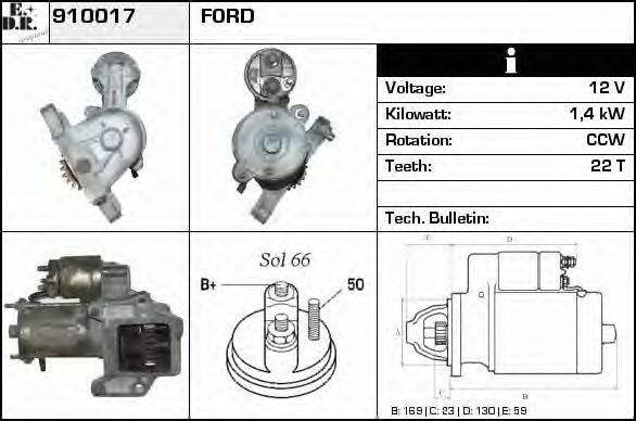 EDR 910017 Стартер