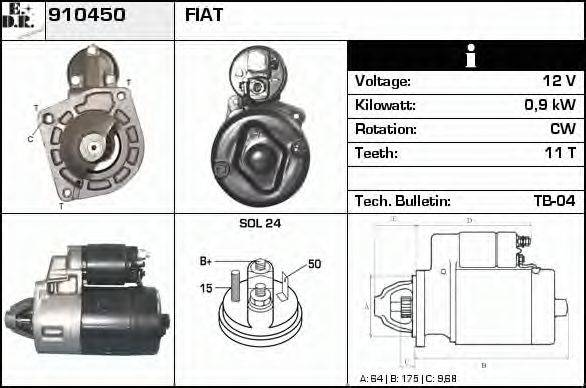 EDR 910450 Стартер