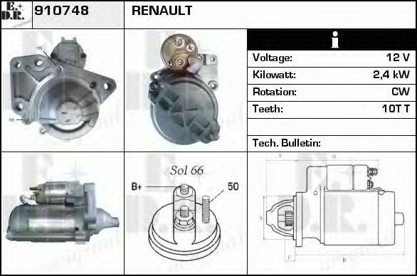 EDR 910748 Стартер