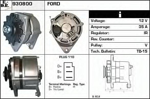 EDR 930800 Генератор