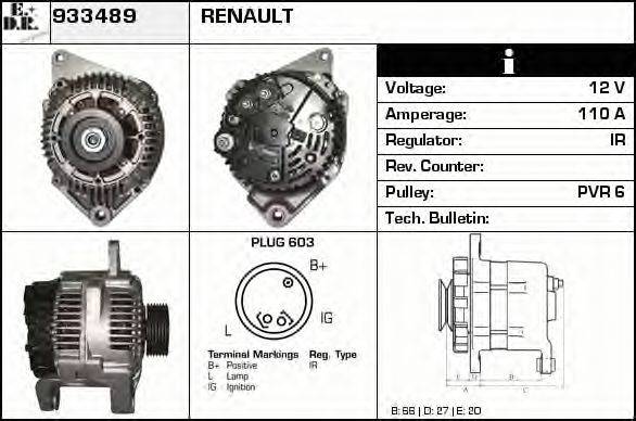 EDR 933489 Генератор