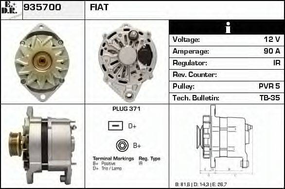 EDR 935700 Генератор