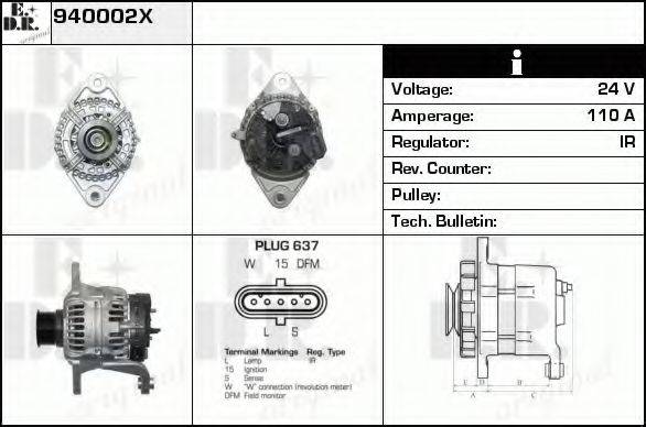 EDR 940002X Генератор