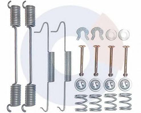 CARRAB BRAKE PARTS 3185 Комплектуючі, гальмівна колодка