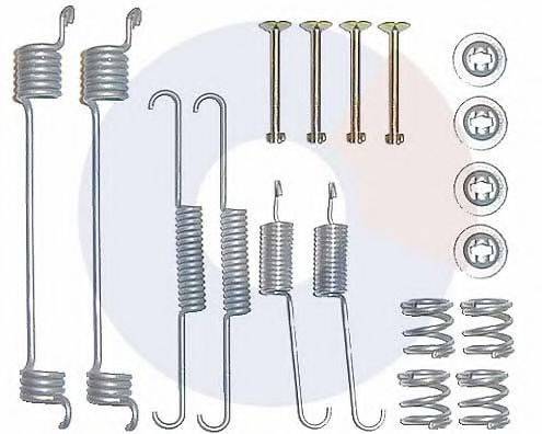 CARRAB BRAKE PARTS 3241 Комплектуючі, гальмівна колодка