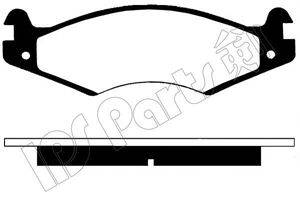 IPS PARTS IBD1059 Комплект гальмівних колодок, дискове гальмо